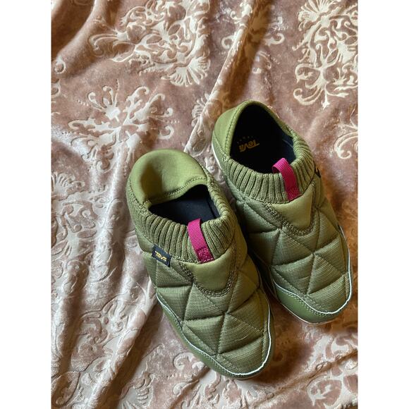 NEW‎ Teva Women's Reember Green Slip-on Moccasin Size 6 - Picture 5 of 6